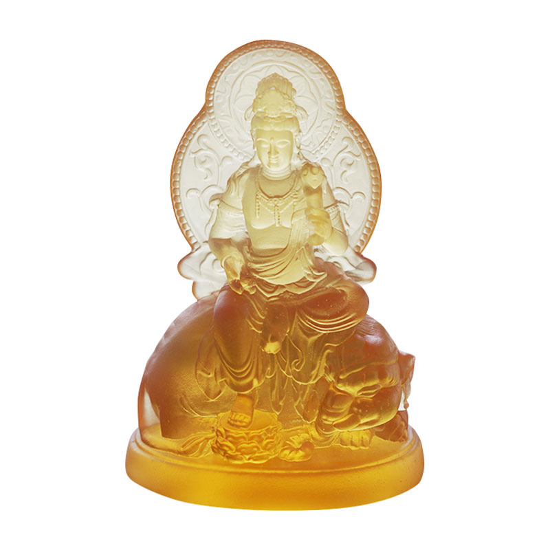 Samantabhadra Bodhisattva Cam Heykeli