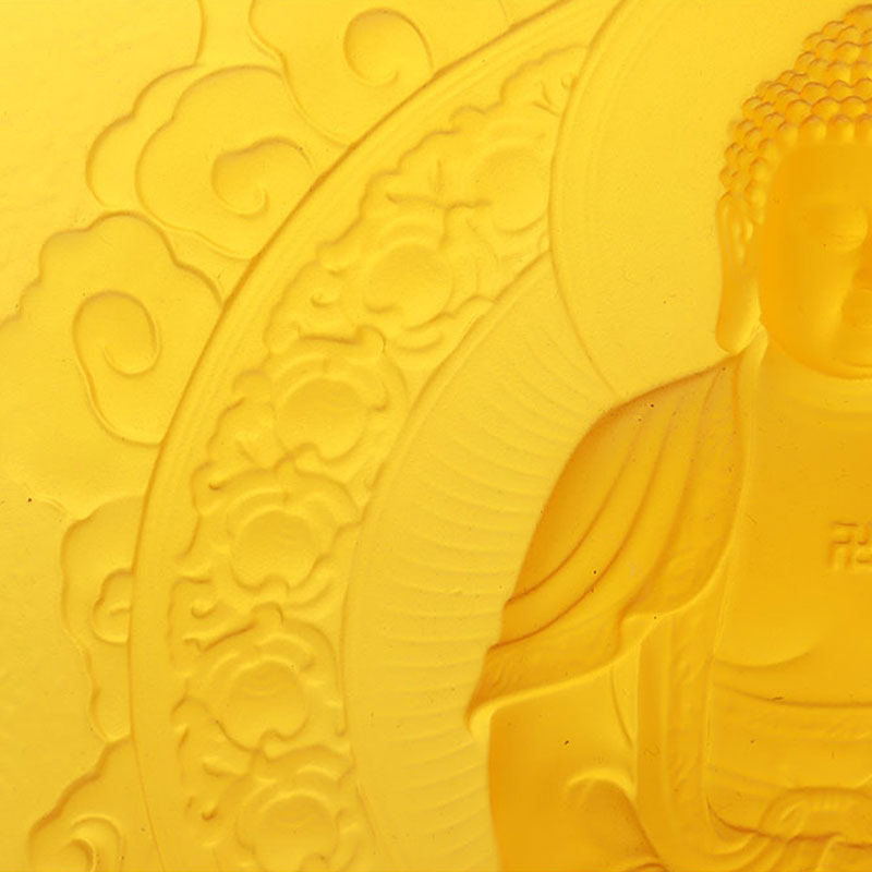Amitabha Buddha Liuli Dekoratif Tuğla