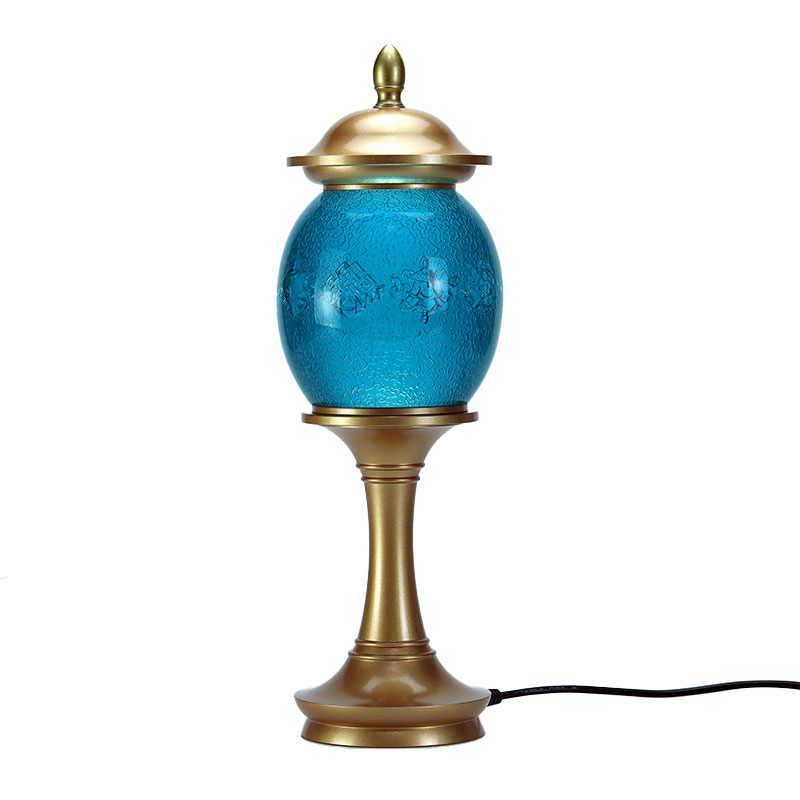 Kraliyet Mavisi Sekiz Uğurlu Semboller Budist Sunağı Kristal Cam Teklifleri