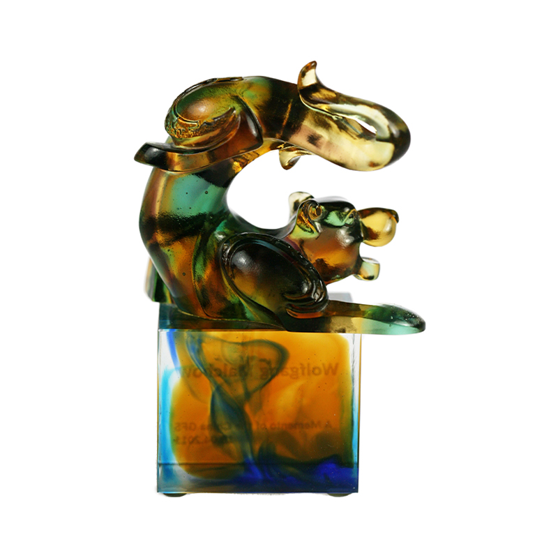 Kaplan cam kristal mühür