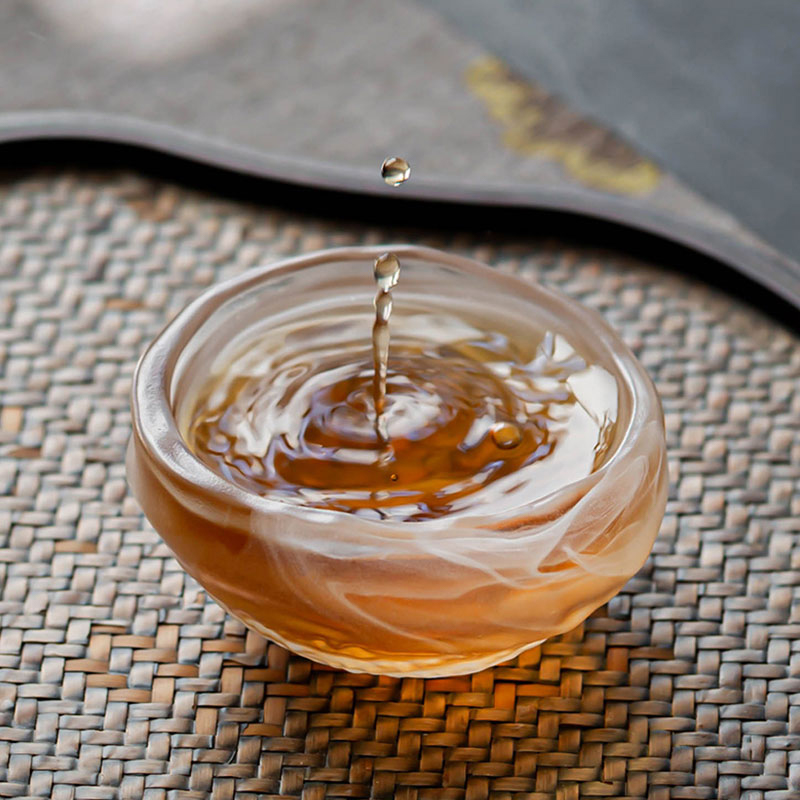 Şeffaf Cam Çay Seti Çaydanlık, Çay Bardağı