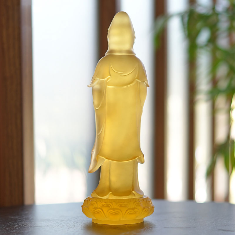 Guanyin Bodhisattva Cam Heykeli