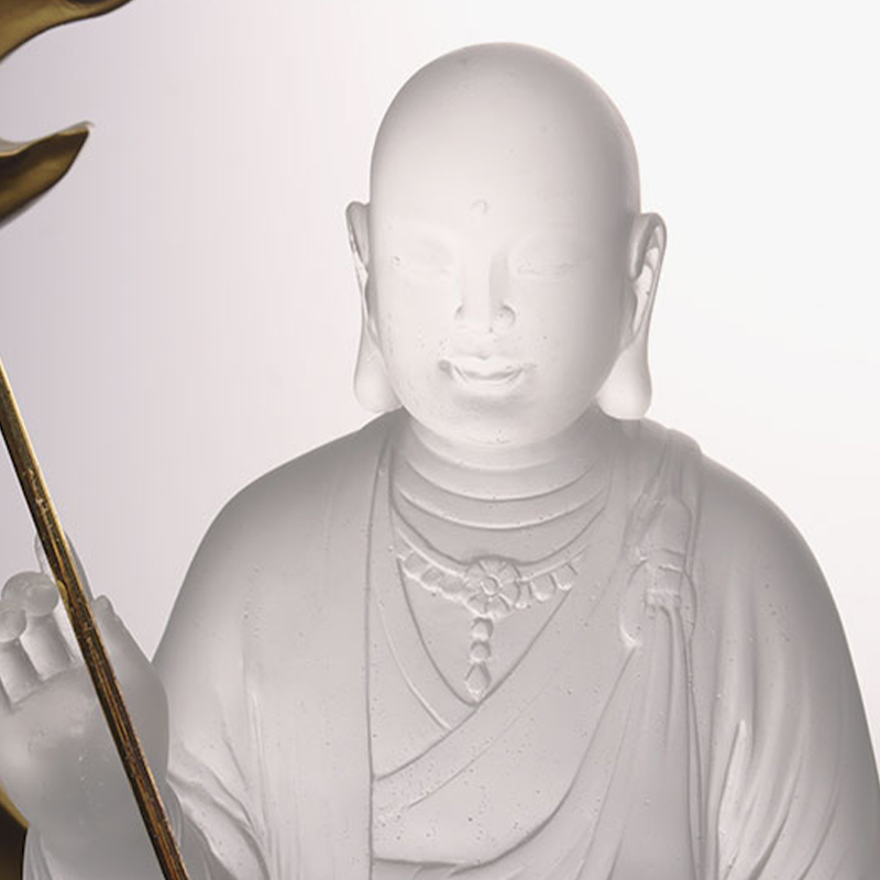 Ksitigarbha Bodhisattva Cam Heykeli
