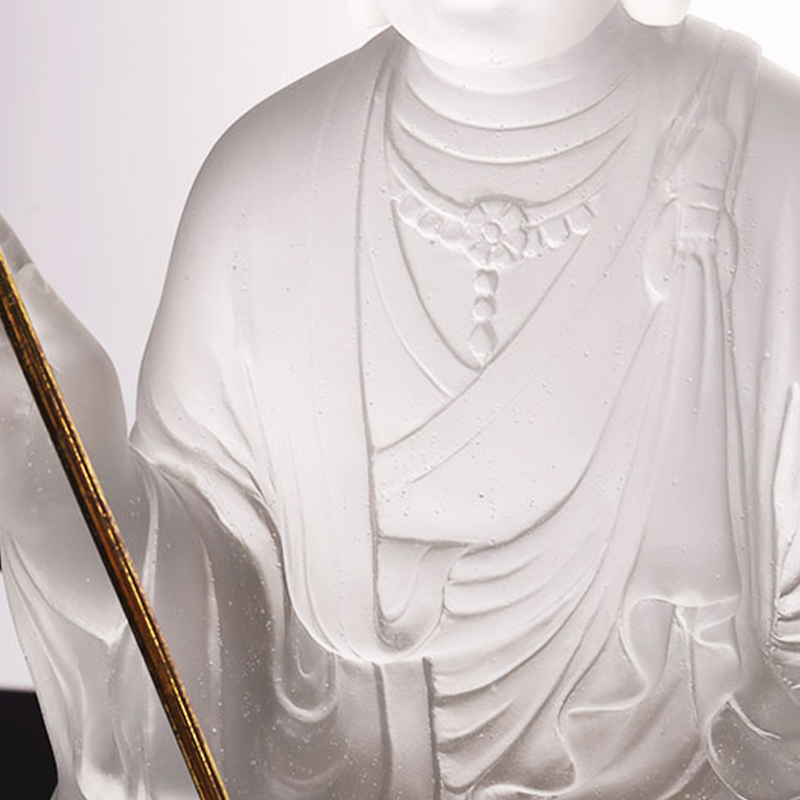 Ksitigarbha Bodhisattva Cam Heykeli